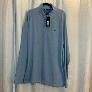 TRAVIS MATHEW UPGRADED QUARTER ZIP